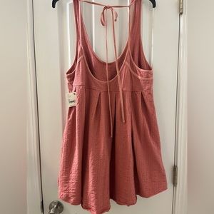 New New New! Free People New You Tank Top Reef Pink